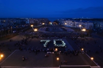 Флешмоб 9 мая 2015