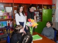 Проводим мастер-класс в "Ванинском центре социальной помощи семье и детям"